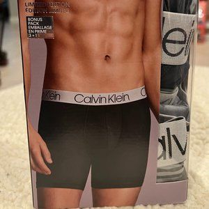 Calvin Klein, 4 Pack Boxer Brief, Size XL